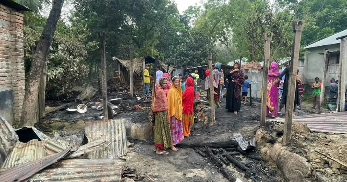 কয়েলের আগুনে ছাই কৃষকের স্বপ্ন