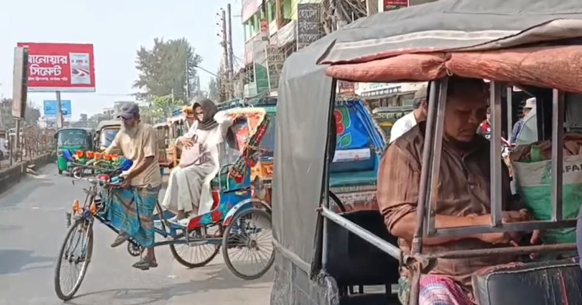 ঈদযাত্রায় চাপের মুখে ঢাকা-বরিশাল-কুয়াকাটা মহাসড়ক
