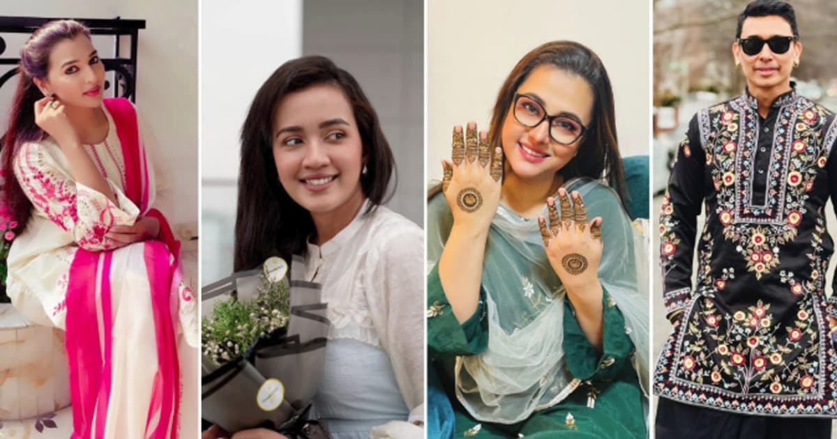 শোবিজ তারকাদের ঈদ শুভেচ্ছা