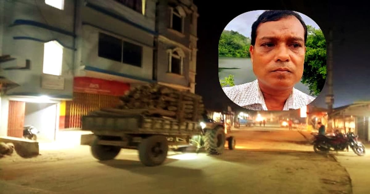 লামায় সদর রেঞ্জ কর্মকর্তার যোগসাজশে কাঠ পাচারের অভিযোগ