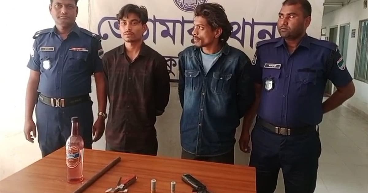 কুষ্টিয়ায় অস্ত্র ও মাদকসহ গ্রেপ্তার ৩