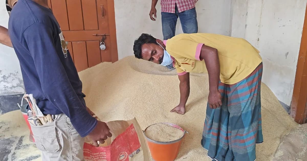 পাংশায় ভিজিএফ চাল বিতরণে অনিয়মের অভিযোগ