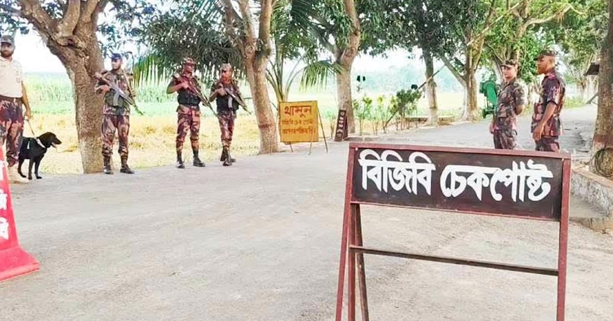 বেনাপোল সীমান্তে অনুপ্রবেশ ও চোরাচালান ঠেকাতে বাড়তি সতর্কতায় বিজিবি