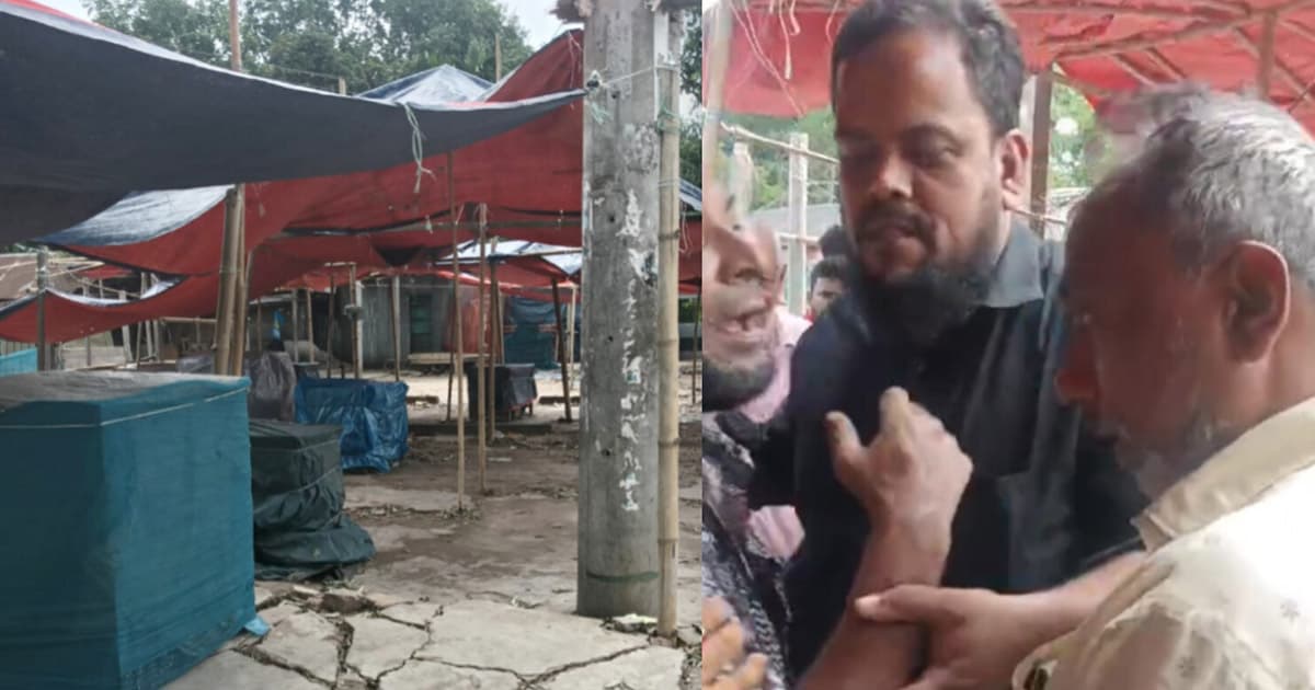 কুমিল্লায় অবৈধভাবে জমি দখলের চেষ্টা
