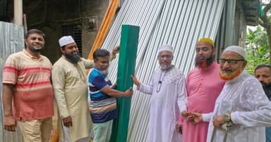 অন্ধ শহীদুল্লাহর পাশে জামায়াত ও প্রবাসীরা