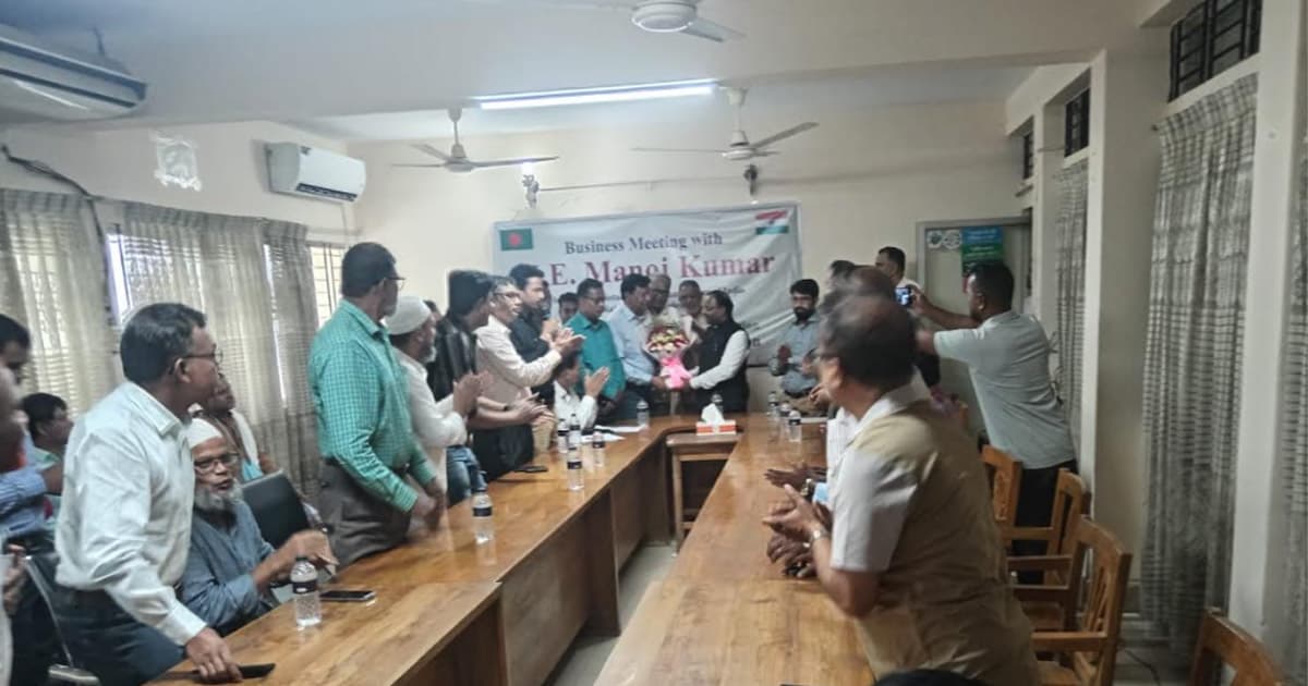 ভারতীয় সহকারী হাইকমিশনারের বুড়িমারী স্থলবন্দর পরিদর্শন