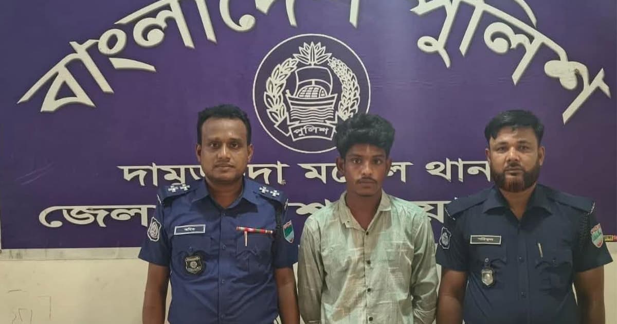 দামুড়হুদায় বৃদ্ধাকে ধর্ষণের অভিযোগে যুবক আটক