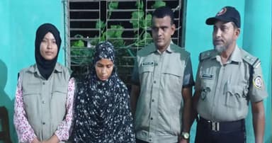 পার্বতীপুরে ইয়াবাসহ মহিলা আটক