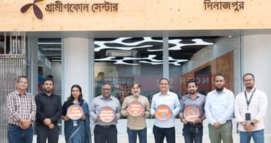 দিনাজপুরে নতুন গ্রামীণফোন সেন্টারের যাত্রা শুরু