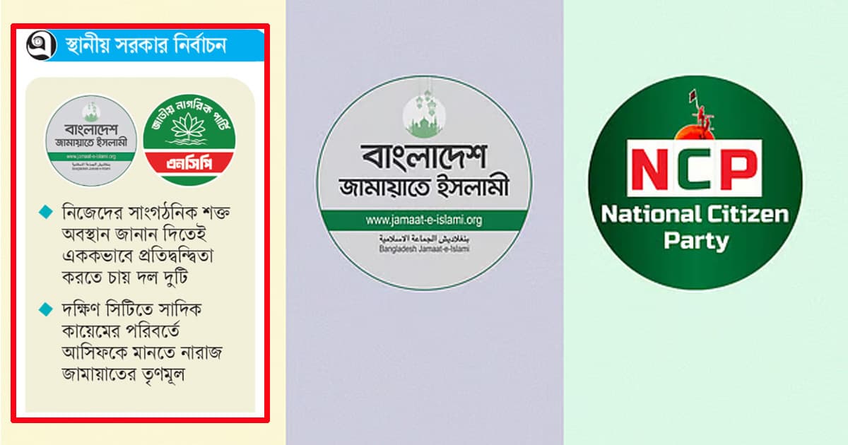 জামায়াত-এনসিপির ‘মেকি বিভেদ’
