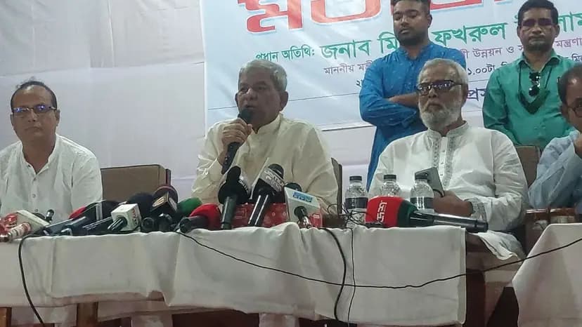 আমাদের আবার শূন্য থেকে শুরু করতে হয়েছে: মির্জা ফখরুল