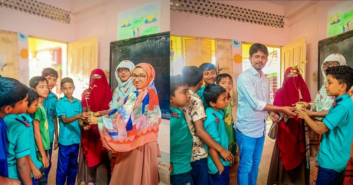 জাতীয় কবির জন্মজয়ন্তী উপলক্ষে বৃক্ষরোপণ কর্মসূচি