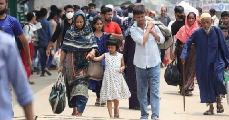ঈদের ছুটি শেষ আজ, চিরচেনা ব্যস্ততায় ফিরছে ঢাকা