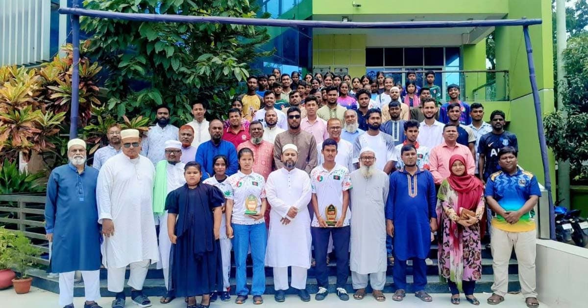 সৈয়দপুরে জাতীয় ক্রীড়া ব্যক্তিত্বদের সংবর্ধনা