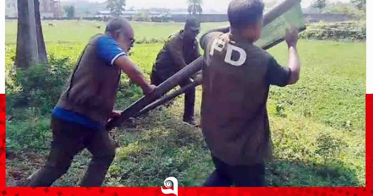 ভালুকায় ৫০ কোটি টাকার বনভূমি উদ্ধার