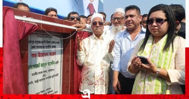 বাবুগঞ্জে রহমতপুর-মীরগঞ্জ সড়ক সংস্কারের কাজ শুরু