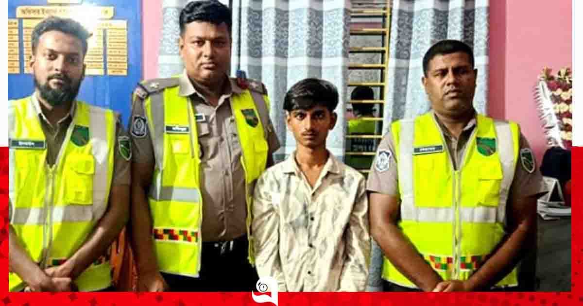 শার্শায় মোটরসাইকেলে গাঁজা বহনের সময় যুবক আটক