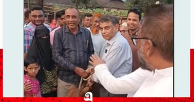 সড়ক দুর্ঘটনায় নিহত চার পরিবারের পাশে এমপি রাজীব