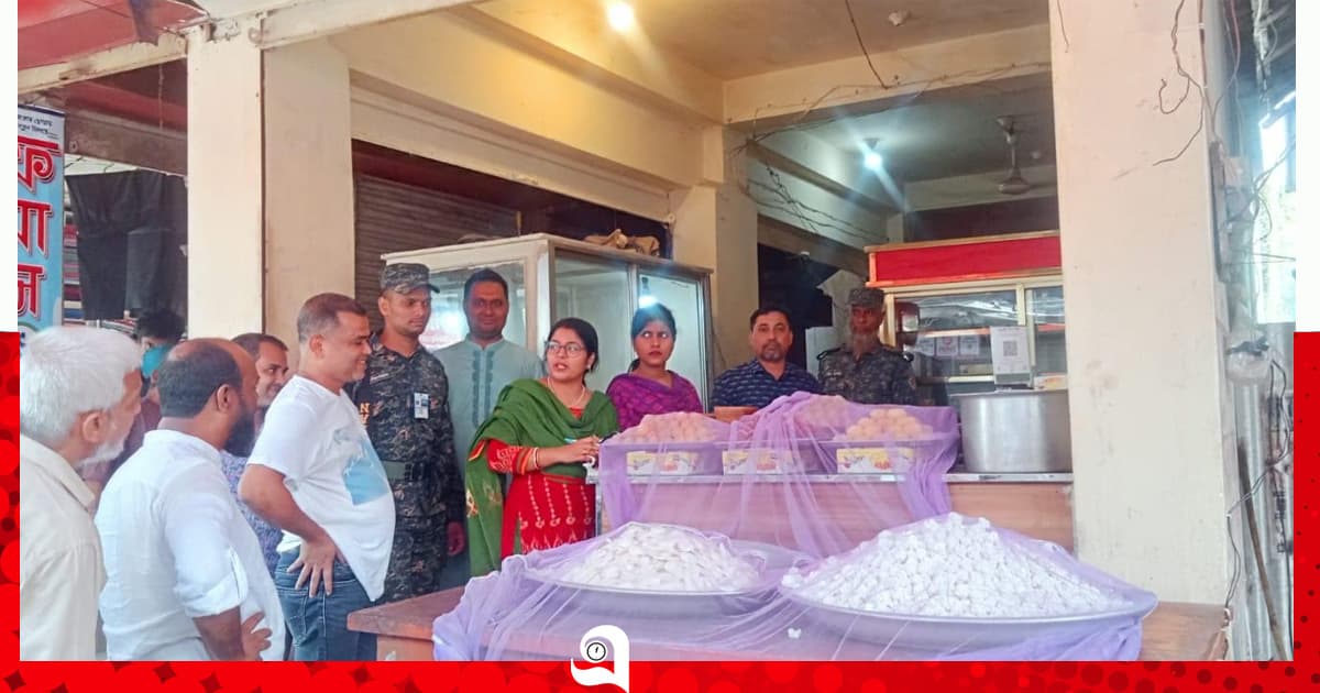 উজিরপুরে ভোক্তা অধিকারের অভিযান, চার প্রতিষ্ঠানকে জরিমানা
