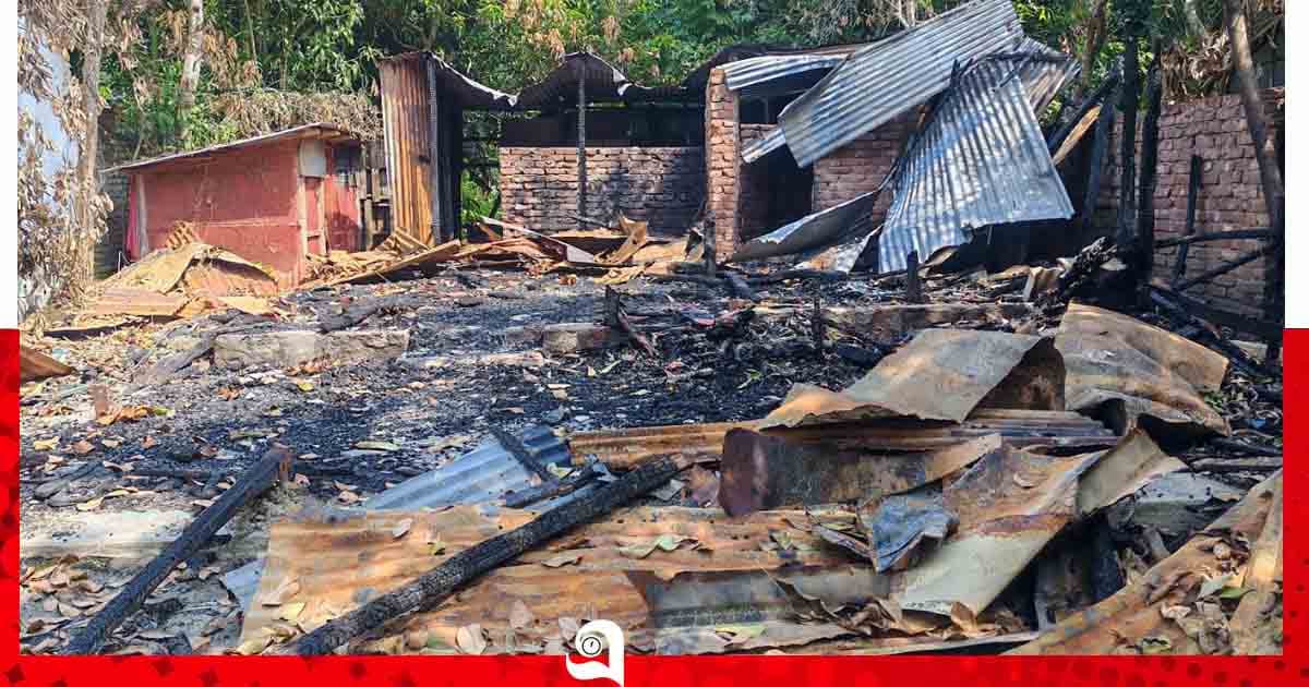 নড়িয়ায় তালাবদ্ধ বসতঘরে আগুন, সাড়ে ৯ লাখ টাকার ক্ষতির অভিযোগ
