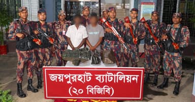 জয়পুরহাটে কোটি টাকার কষ্টিপাথরের মূর্তি উদ্ধার, আটক ২