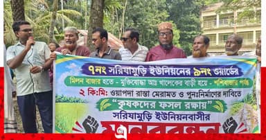 বেতাগীতে ফসল রক্ষায় দুই কিমি জরাজীর্ণ সড়ক মেরামতের দাবি
