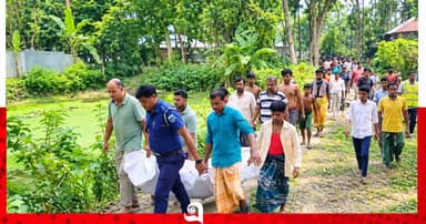 নিখোঁজের একদিন পর হলুদ ক্ষেত থেকে ব্যবসায়ীর লাশ উদ্ধার