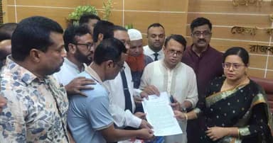 রাজবাড়ীতে কলেজছাত্র হত্যাকারীকে গ্রেপ্তারে দাবিতে বিক্ষোভ