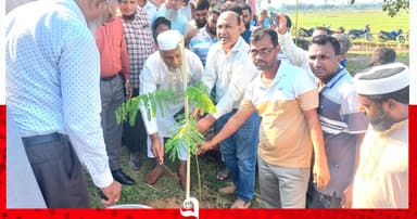 গোমস্তাপুরে সামাজিক বনায়ন কর্মসূচির উদ্বোধন