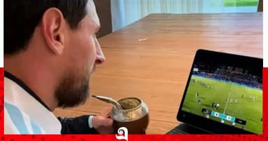 বিদায়ী ম্যাচের আগে কার খেলায় মগ্ন মেসি