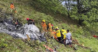 উত্তরাখণ্ডে হেলিকপ্টার বিধ্বস্ত হয়ে ৬ জন নিহত