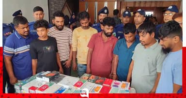 ধুনটে মোবাইল চুরি: ৮ আসামি রিমান্ডে