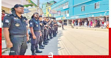 দুর্গাপূজায় কঠোর প্রশাসন