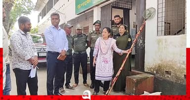 টাঙ্গুয়ার হাওরে ইলেকট্রিক শকে মাছ শিকারের সরঞ্জাম জব্দ