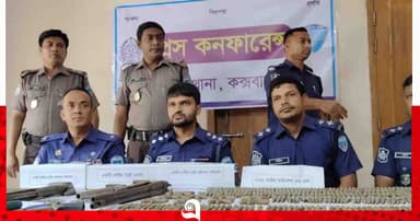 চকরিয়ায় বিপুল পরিমাণ অস্ত্র-গুলি উদ্ধার, গ্রেপ্তার ৬
