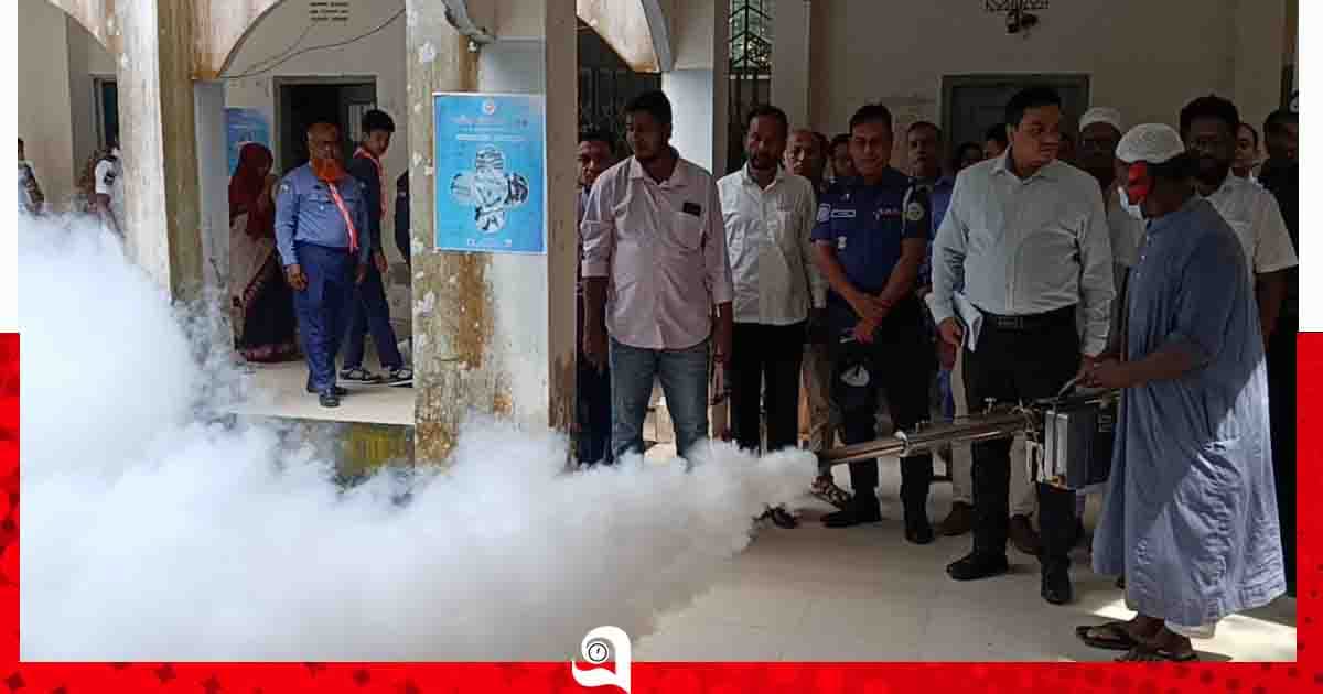 দুমকিতে ডেঙ্গু প্রতিরোধ ও পরিচ্ছন্নতা অভিযান শুরু