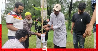 বিএনপির প্রতিষ্ঠাবার্ষিকী উপলক্ষে নোবিপ্রবি ছাত্রদলের বৃক্ষরোপণ