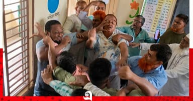 বাউফলে স্কুল কমিটির সভাপতি নির্বাচন নিয়ে সংঘর্ষ