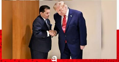 ট্রাম্পের সঙ্গে খলিলুর রহমানের শুভেচ্ছা বিনিময়