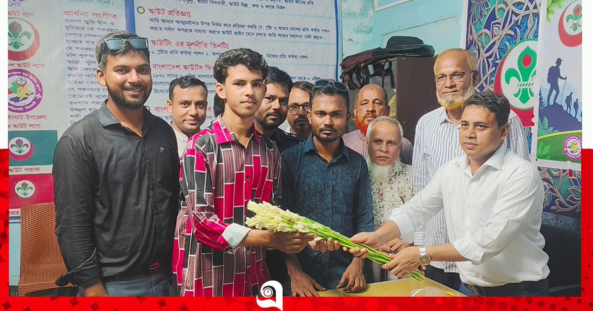 গোয়াইনঘাটে মুক্ত স্কাউট গ্রুপের নবাগত রোভার সহচরদের ওরিয়েন্টেশন