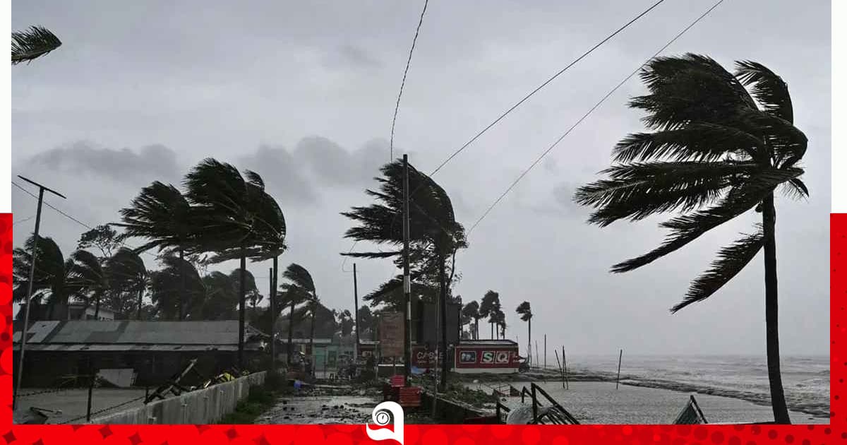 ৬০ কিমি বেগে ঝোড়ো হাওয়ার আভাস, নদীবন্দরে সতর্কতা