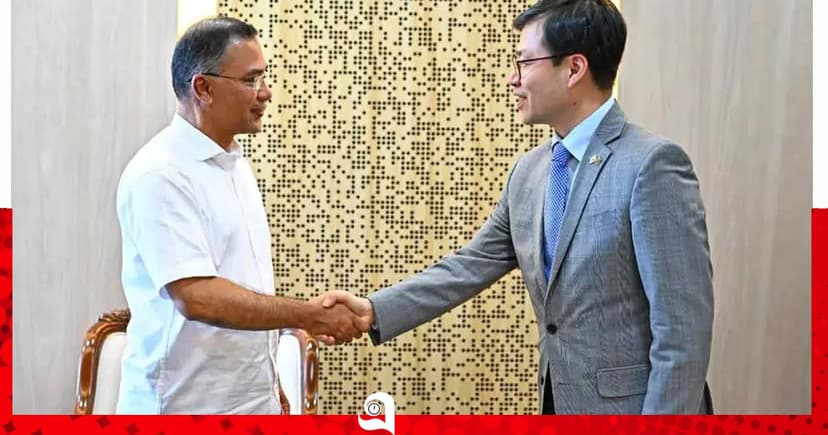 প্রধানমন্ত্রীর সঙ্গে দক্ষিণ কোরিয়ার বাণিজ্যমন্ত্রীর সৌজন্য সাক্ষাৎ