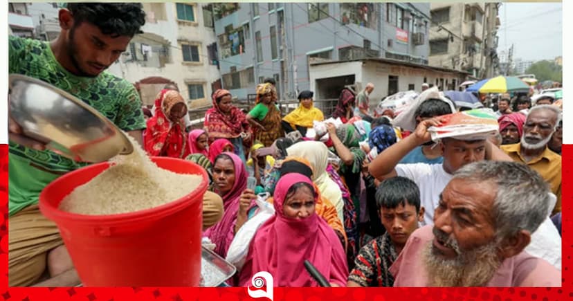 ১৫ টাকা কেজিতে চাল পাচ্ছেন ৫৫ লাখ পরিবার