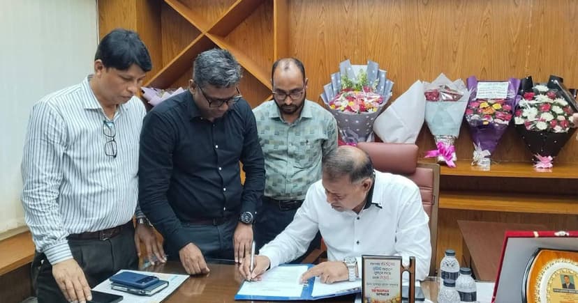 ময়মনসিংহ উন্নয়ন কর্তৃপক্ষের যাত্রা শুরু, চেয়ারম্যানকে বরণ
