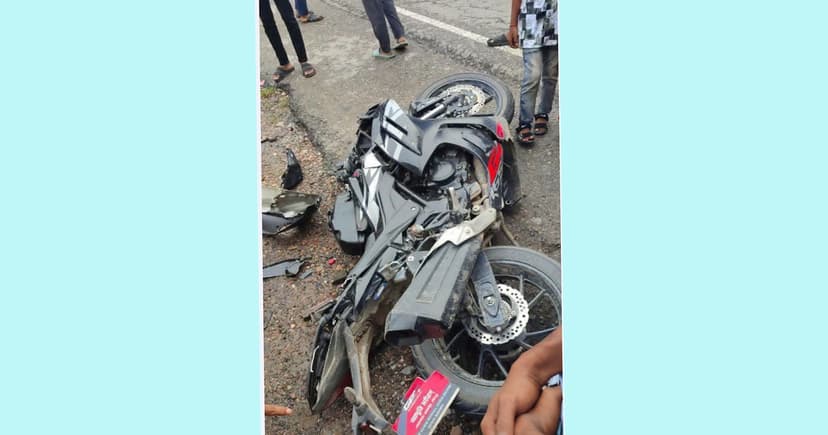 মাধবপুরে বাসের ধাক্কায় মোটরসাইকেল আরোহী নিহত