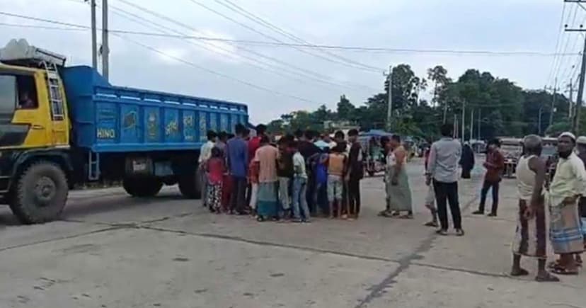 ‘আইওএম’র গাড়ি চাপায় শিশুর মৃত্যু, চালক আটক